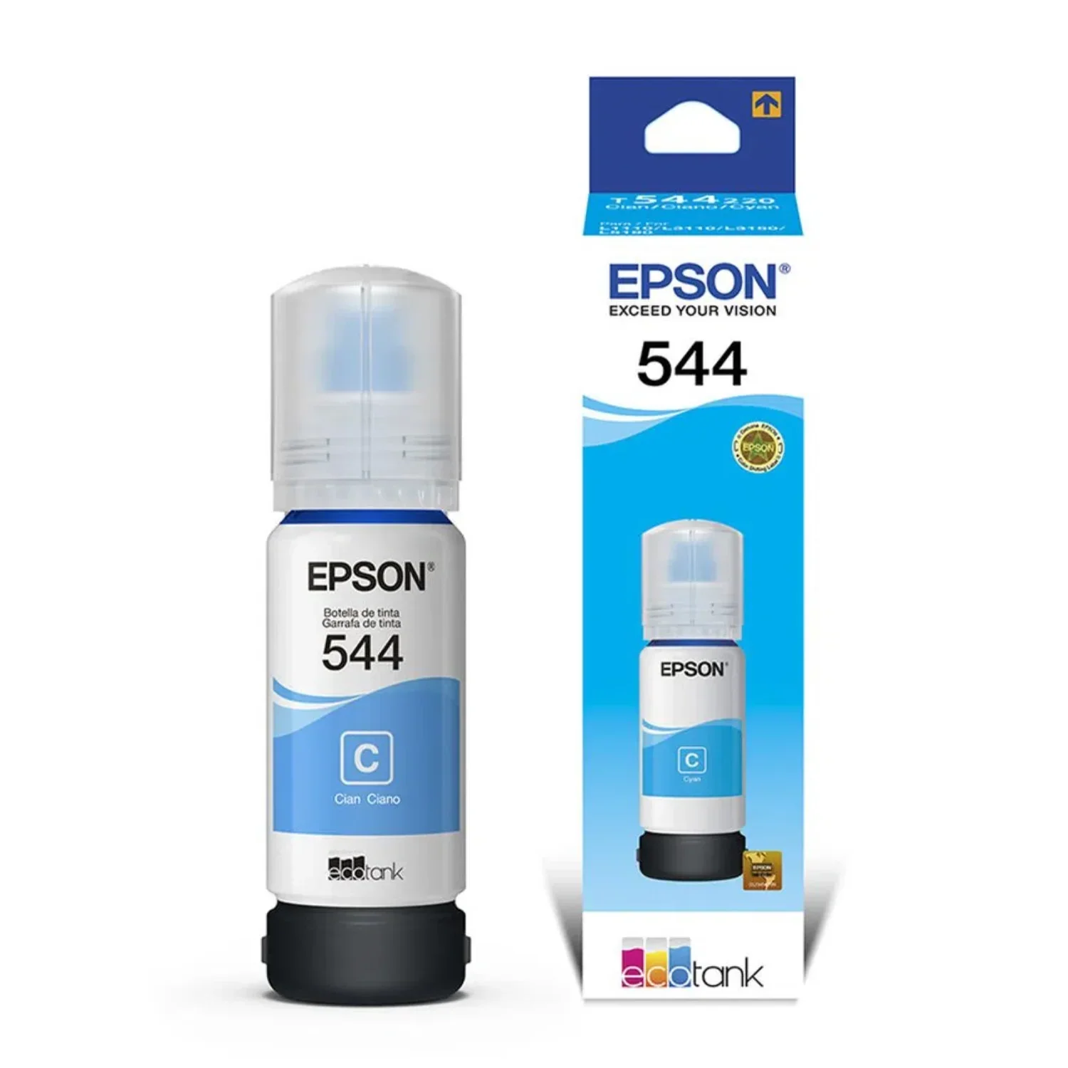 TINTA EPSON 544 CIAN ORIGINAL