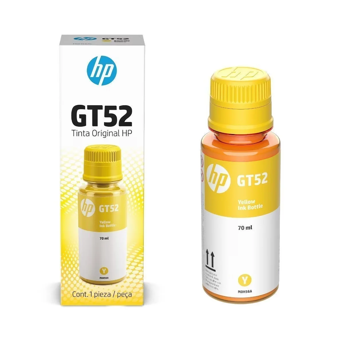 TINTA HP GT52 YELLOW ORIGINAL