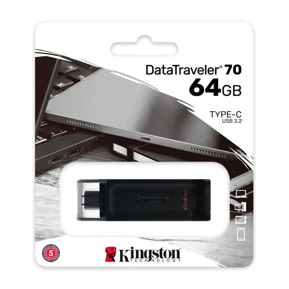 KINSGTON MEMORIA USB TYPE C 64GB0