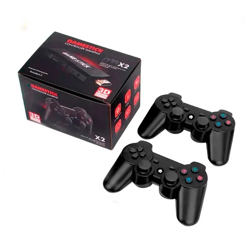 CONSOLA GAMESTICK 4K - 30000 JUEGOS RETRO TIPO