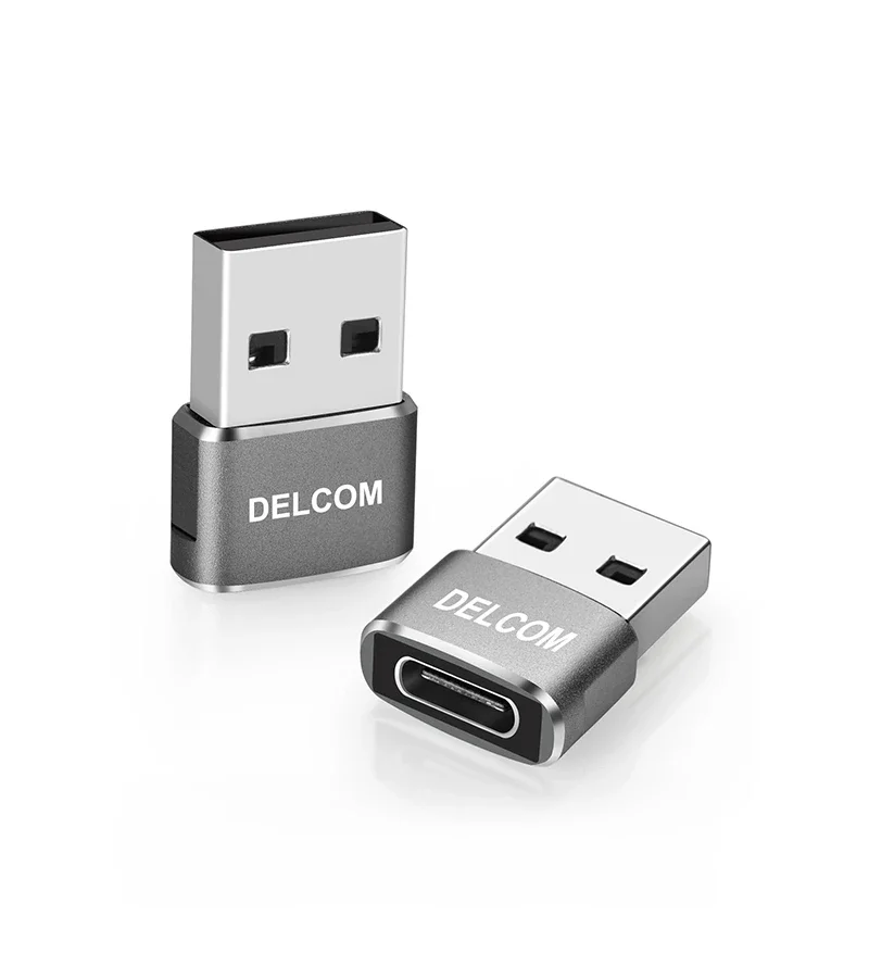 DELCOM ADAPTADOR DE TIPO-C A USB 3.0
