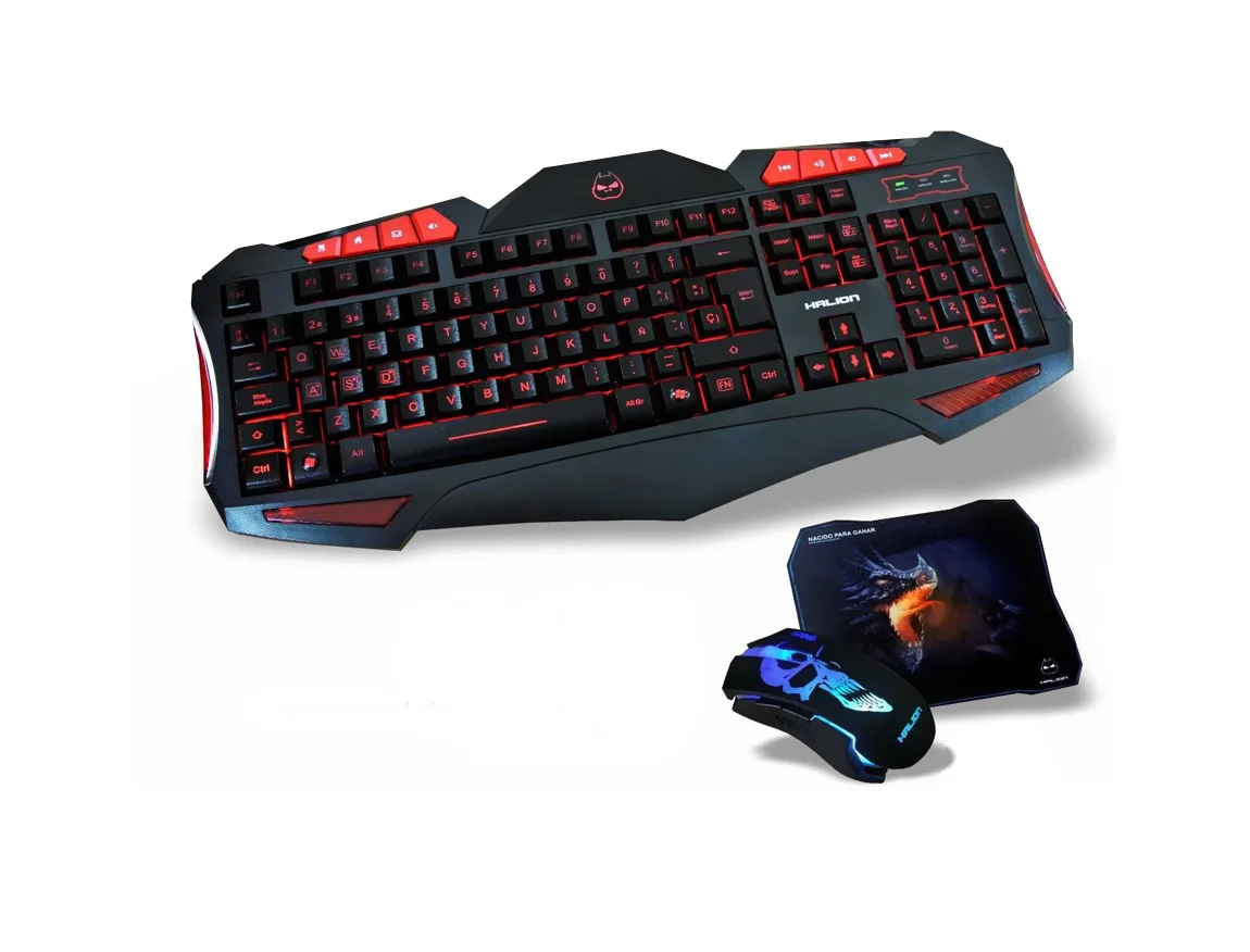 HALION MULTIMEDIA GAMING SET MODELO: HA-845C