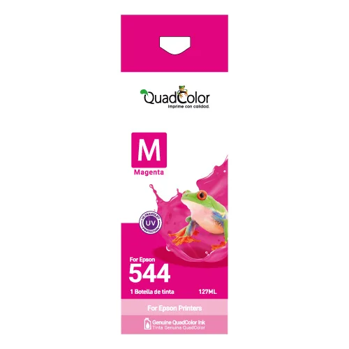 QUAD COLOR TINTA PREMIUM 504/544 PARA IMPRESORAS EPSON MAGENTA