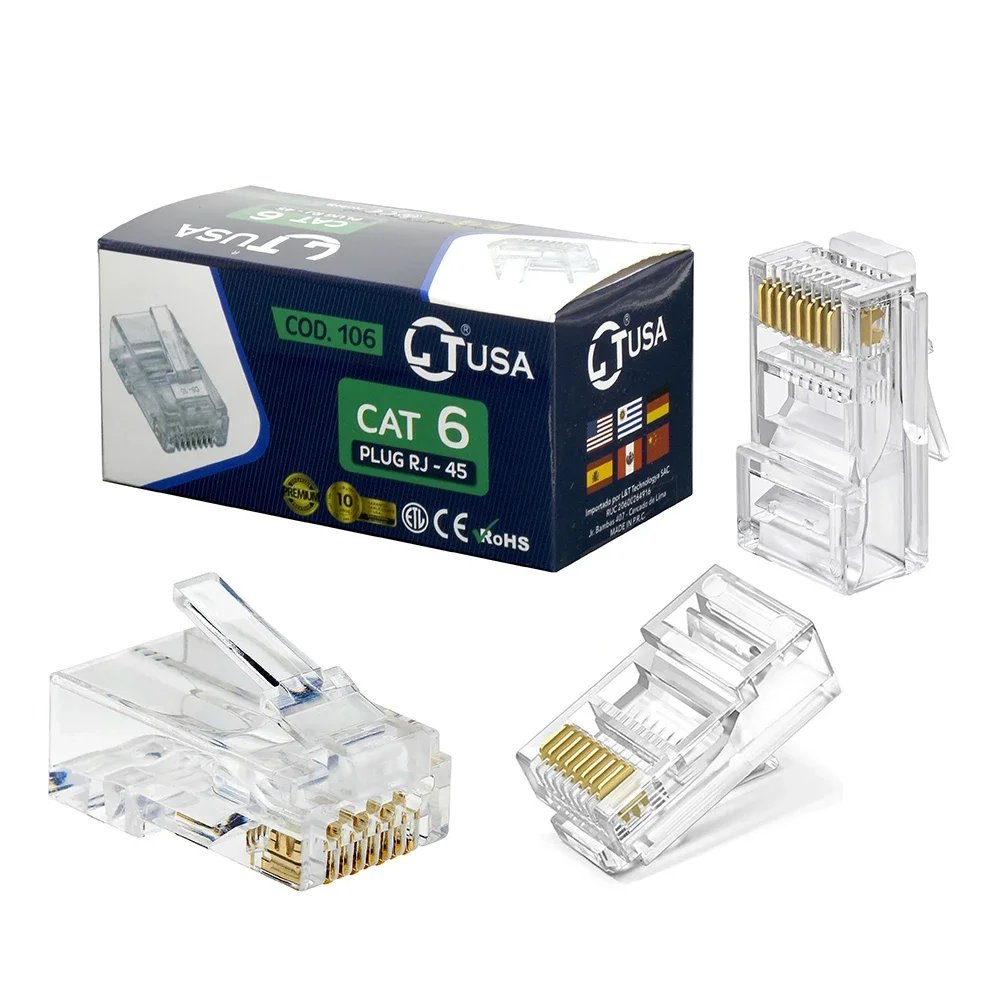CBTRADE CONECTORES RJ45 CAT6