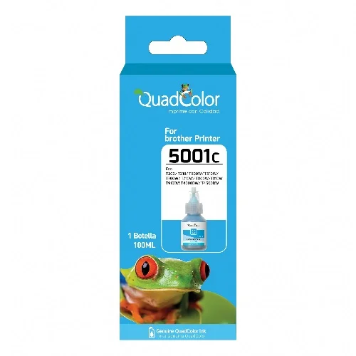 QUAD COLOR 5001C PARA IMPRESORAS BROTHER QC-424 CIAN