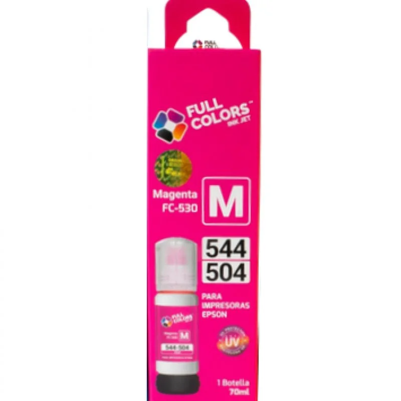 TINTA COMPATIBLE FULL COLOR 544-504 MAGENTA