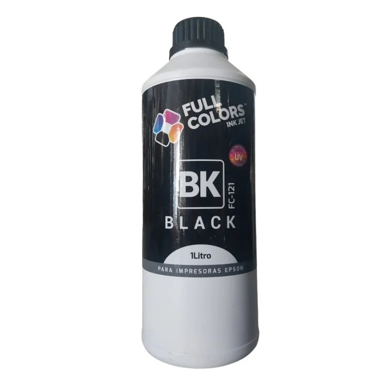 TINTA COMPATIBLE BLACK FC-121 1 LT