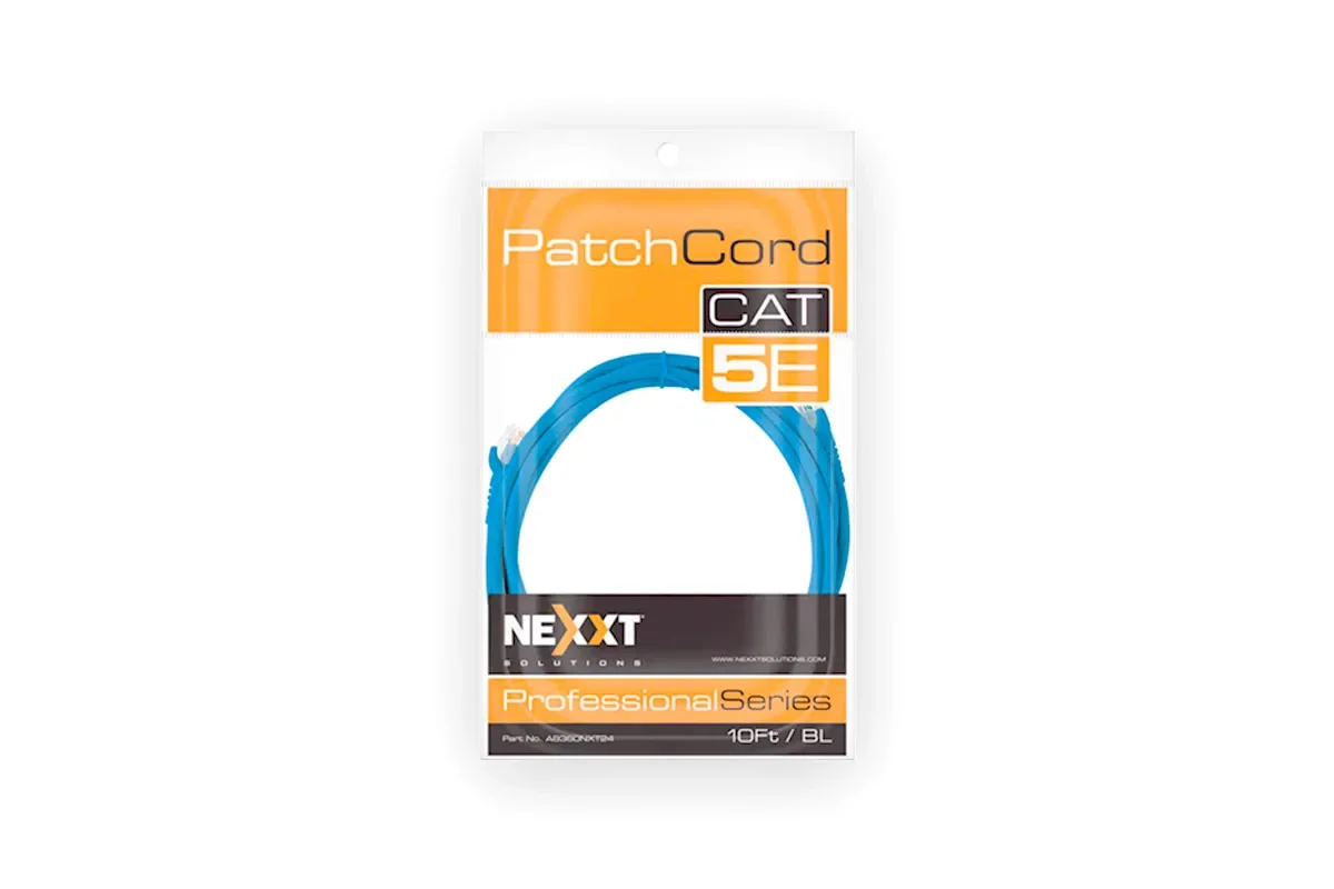 NEXXT Patch Cord Cat5e 10Ft. BL