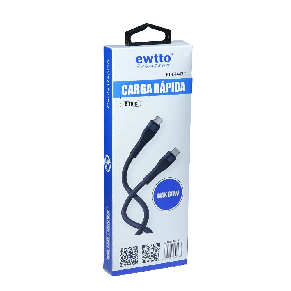 CABLE EWTTO TIPO-C 5A 1000MM ET-E4377C