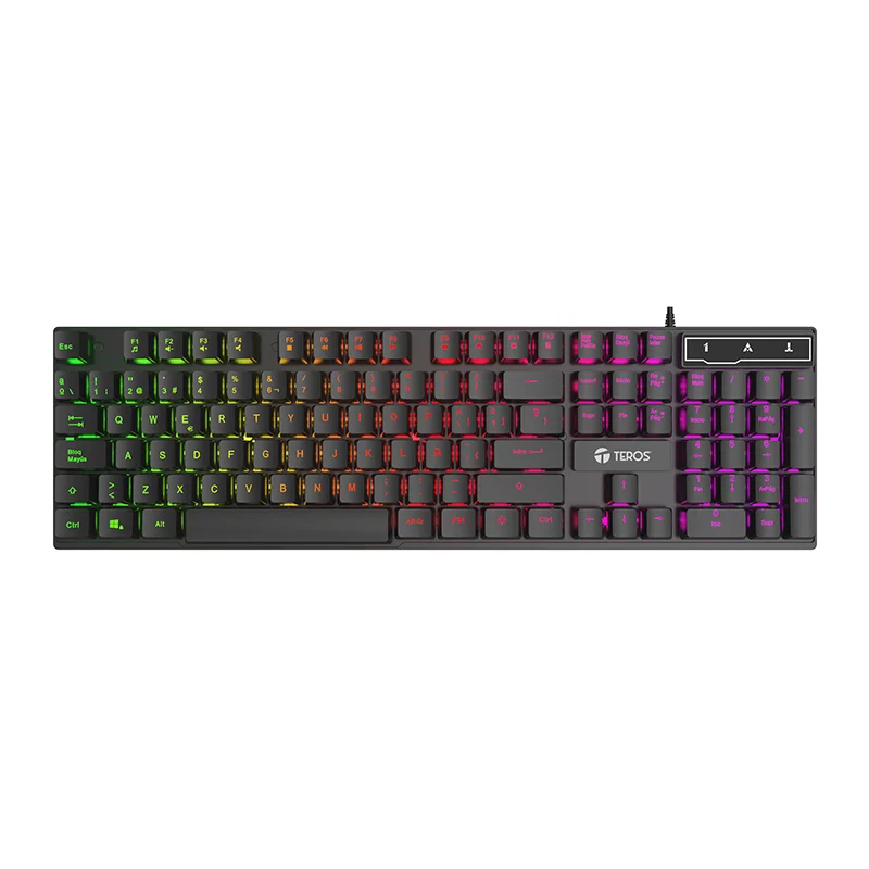 TECLADO TEROS GAMER USB TE4072 BK
