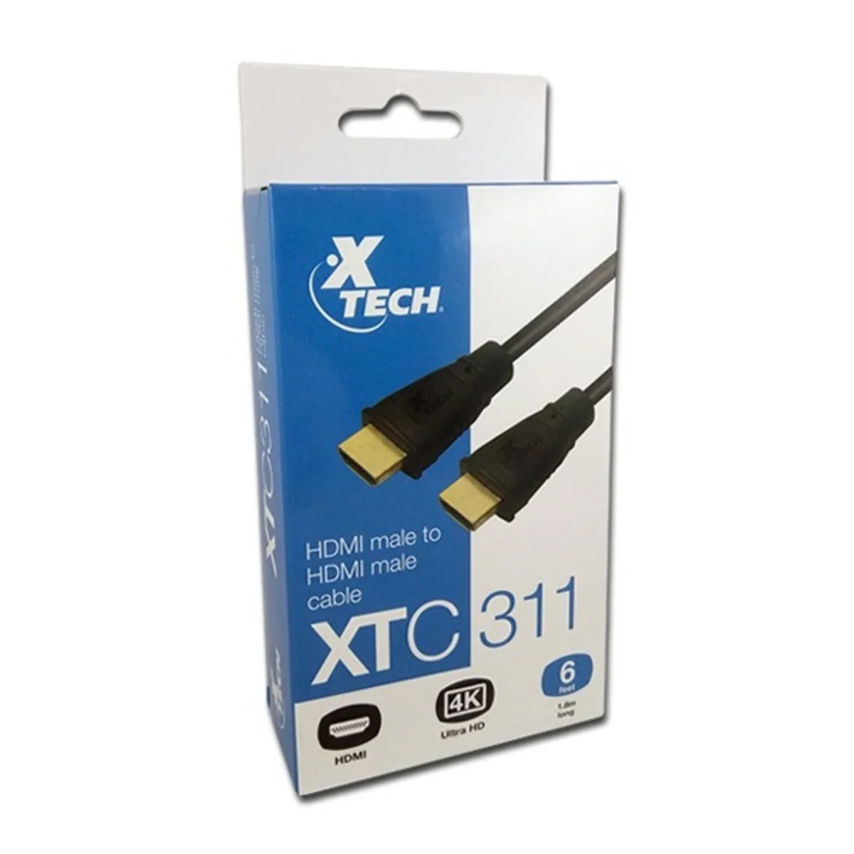 X-TECH CABLES HDMI DE 1.8 METROS MODELO: XTC-311