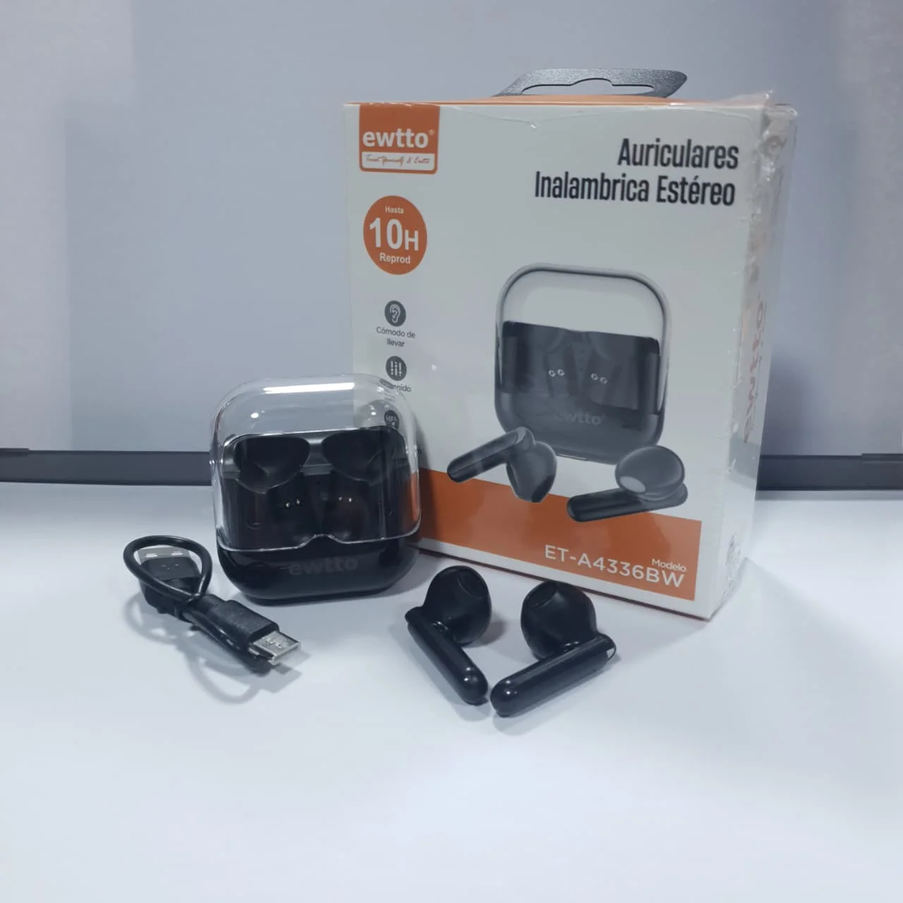 AUDIFONO INALAMBRICO EWTTO ET-A4336BW