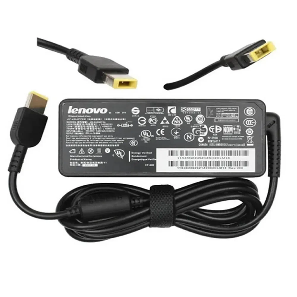 LENOVO CARGADOR PARA LAPTOP PUERTO USB AMARILLO