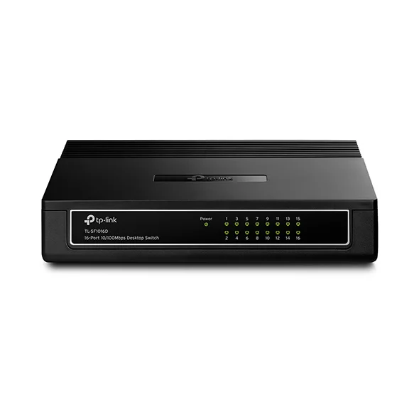 TP-LINK SWITCH DE 16 PUERTOS ESTÁNDAR MODELO: TL-SF1016D