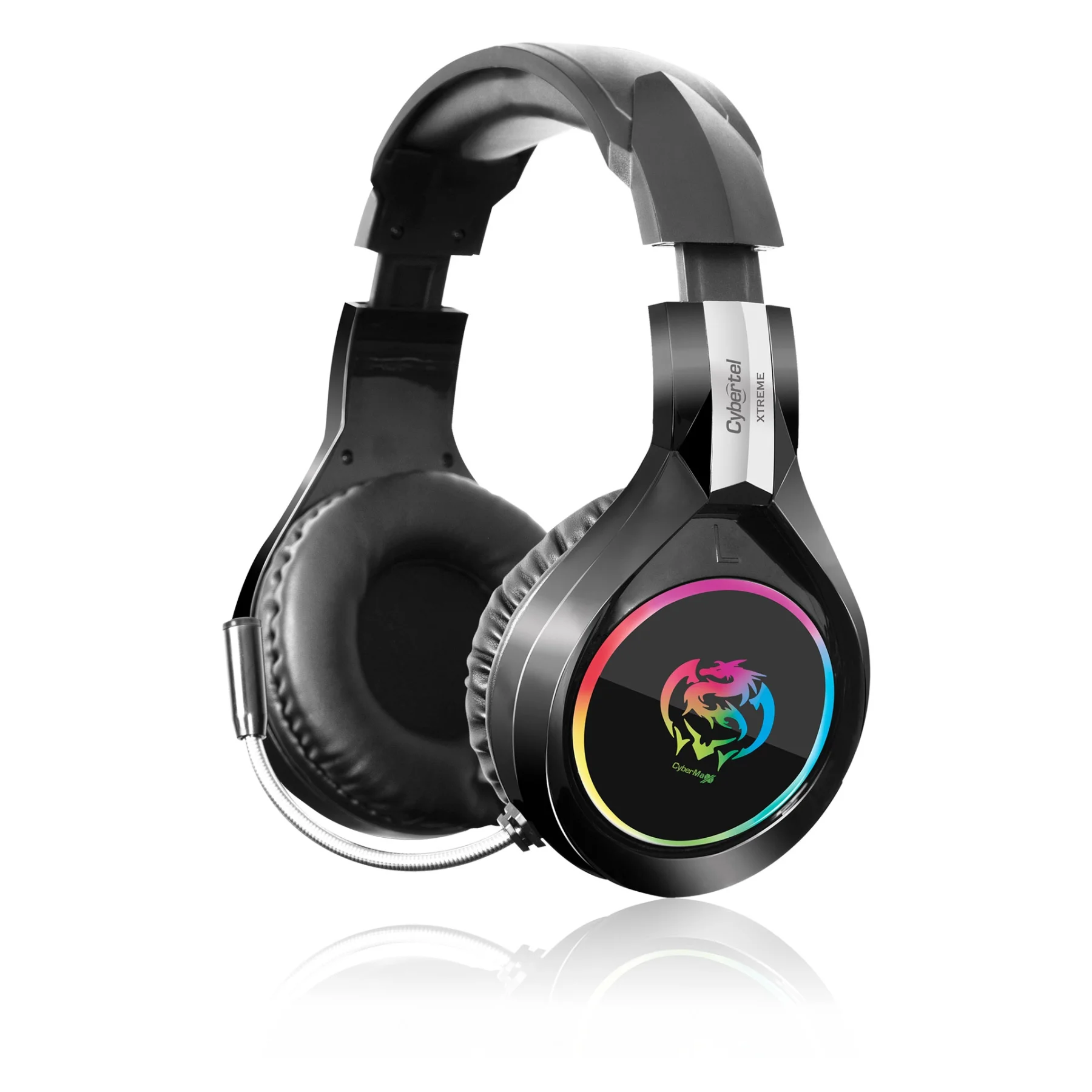 CYBERTEL AURICULAR CON MICRÓFONO MODELO: CYB HG502 RGB