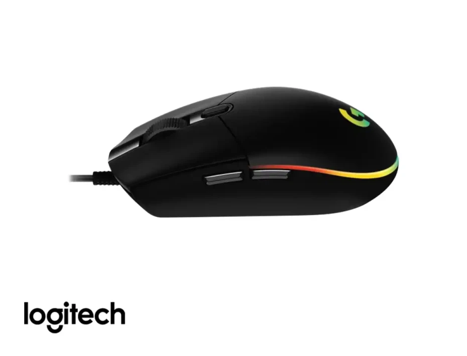 LOGITECH G203 LIGHTSYNC GAMING MOUSE NEGRO - Imagen 2