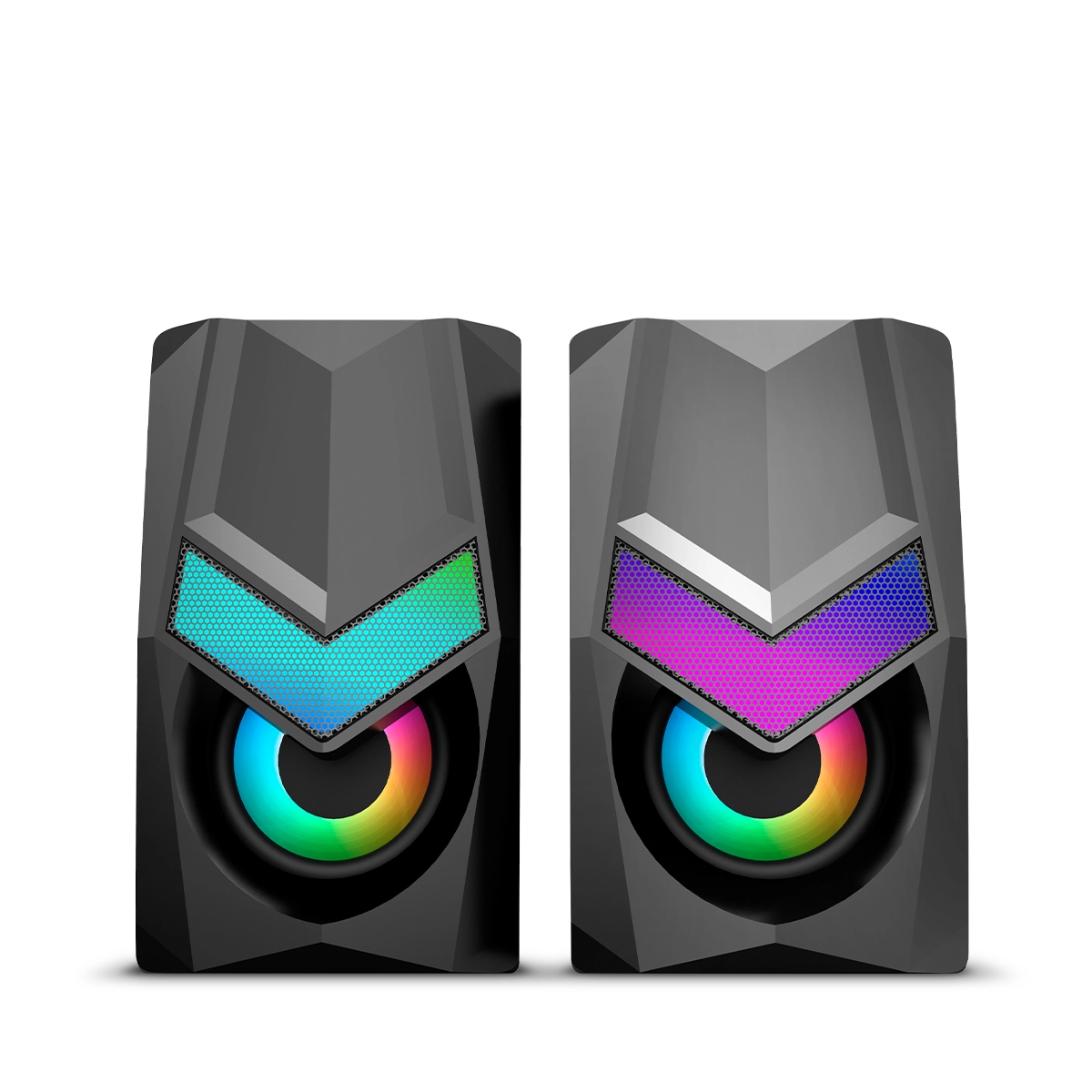 AVANTY MIC S321 PARLANTE 2.0 RGB 2" MICRONICS - Imagen 3