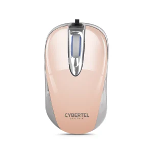 SPUTNIK RUBER NUBE (PINK) CYB M204s MOUSE USB RETRACTIL CYBERTEL