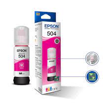 TINTA ORIGINAL EPSON 504 MAGENTA