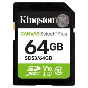 MEMORIA MICRO SD DE 64GB CON VELOCIDAD DE 100 MB/S