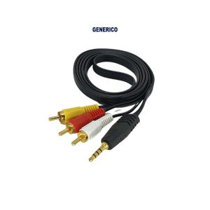 GENÉRICO: CABLE AUXILIAR DE AUDIO DE COLORES