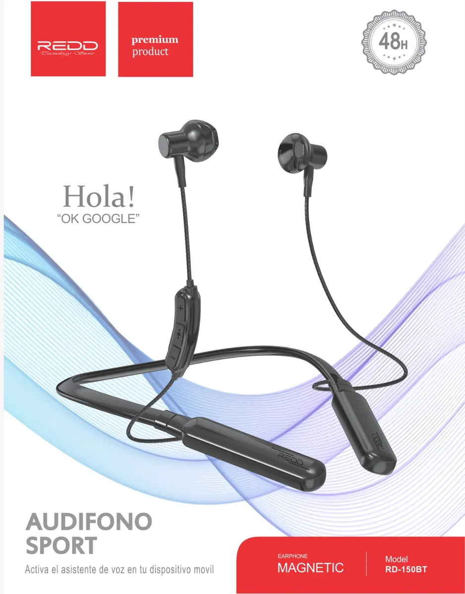 REDD AUDIFONOS DEPORTIVOS MODELO RD-150BT - Imagen 2