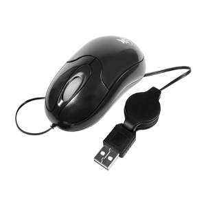 XTECH MOUSE USB OPTICAL RETRACTABLE XTM150
