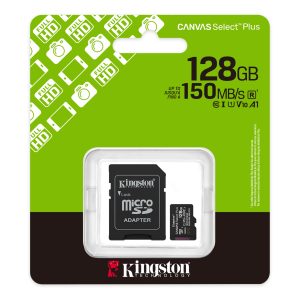 MEMORIA SD 128GB KINGSTON CANVAS SELECT PLUS