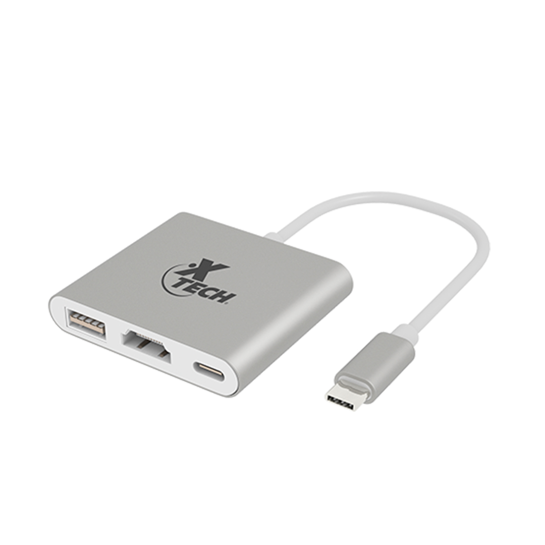 XTECH Adpt Type C to HDMI Type C USB 3.0 XTC-565 - Imagen 2