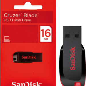 SANDISK USB CRUZER BLADE MEMORIA 16 GB