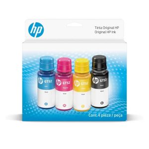 TINTAS HP ORIGINAL PACK DE 4 GT53 - GT52