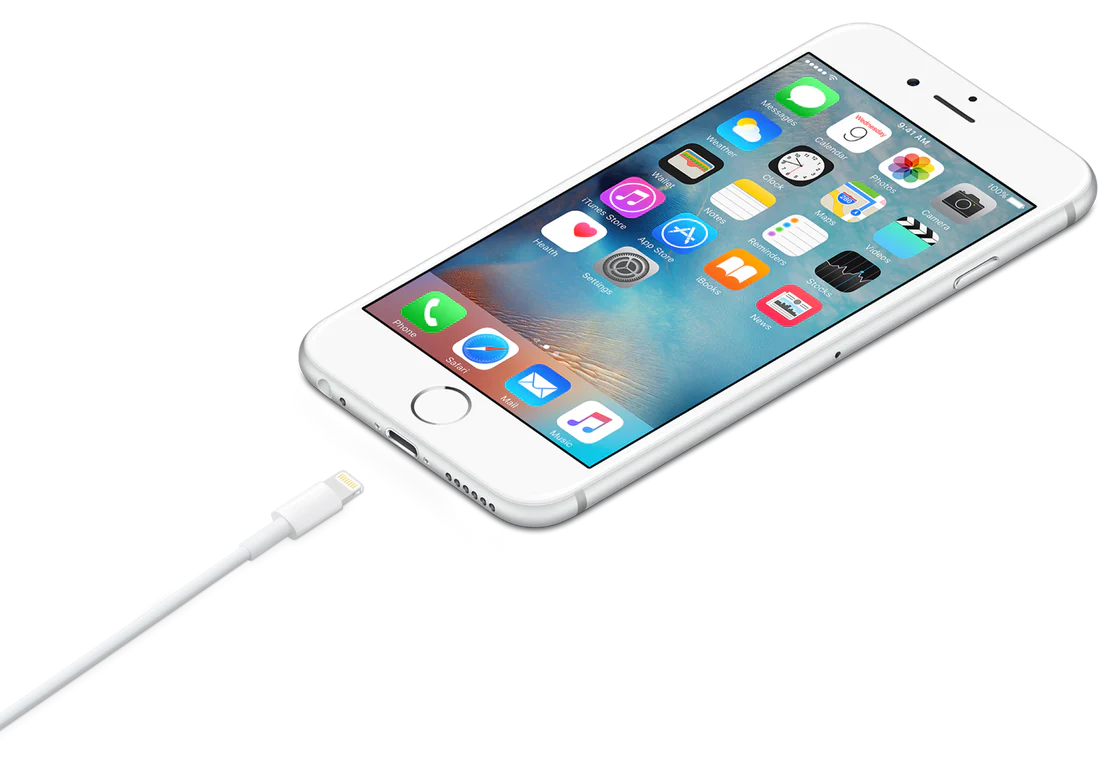 IPHONE COMPATIBLE CABLE LIGHTNING A USB 1M - Imagen 3
