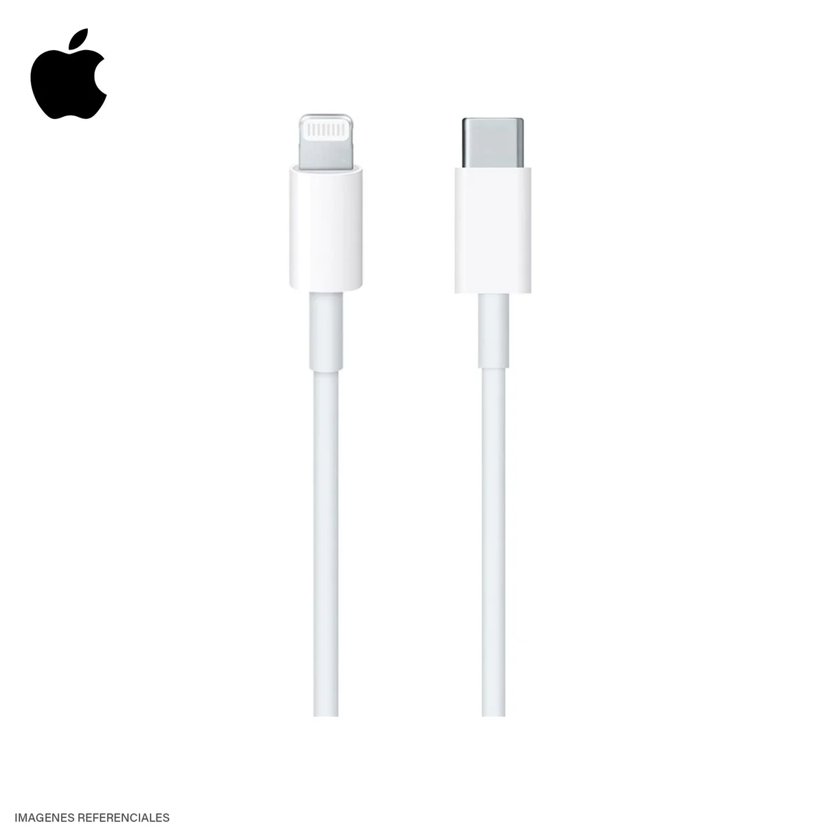 IPHONE COMPATIBLE CABLE USB-C A LIGHTNING 1M - Imagen 2