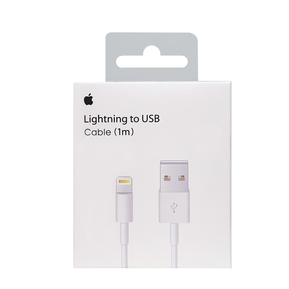 IPHONE COMPATIBLE CABLE LIGHTNING A USB 1M - Imagen 2