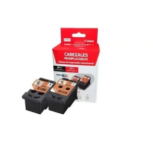 PACK CABEZAL CANON GI 190 BK NEGRO/COLOR PARA G3110 G4100 G4111